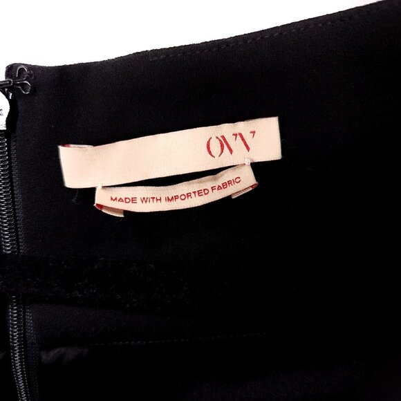 OVV Coktail Dress Black Mini Off Shoulder Big Bow Detail Classic Size Small - Picture 9 of 13